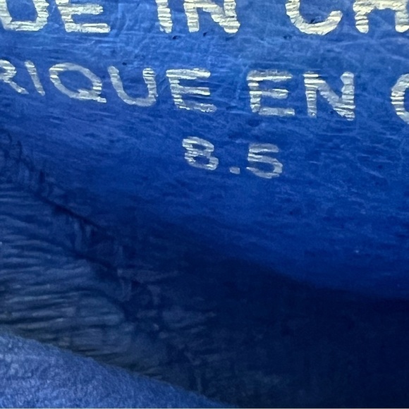 JEFFREY CAMPBELL MULES Western Ibiza Brown Leather Stack Heel Booties Size 8.5 - Picture 8 of 13